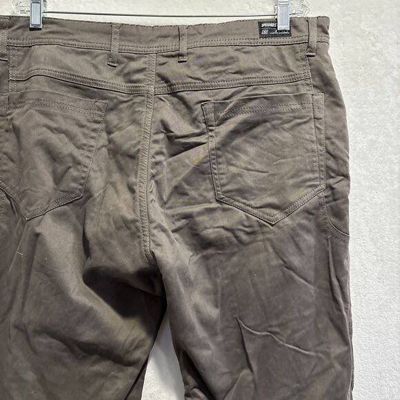 Speed & Strength Pants Men's Size 38x30 Green Double Knee Motorcycle Riding Bike - Picture 10 of 16